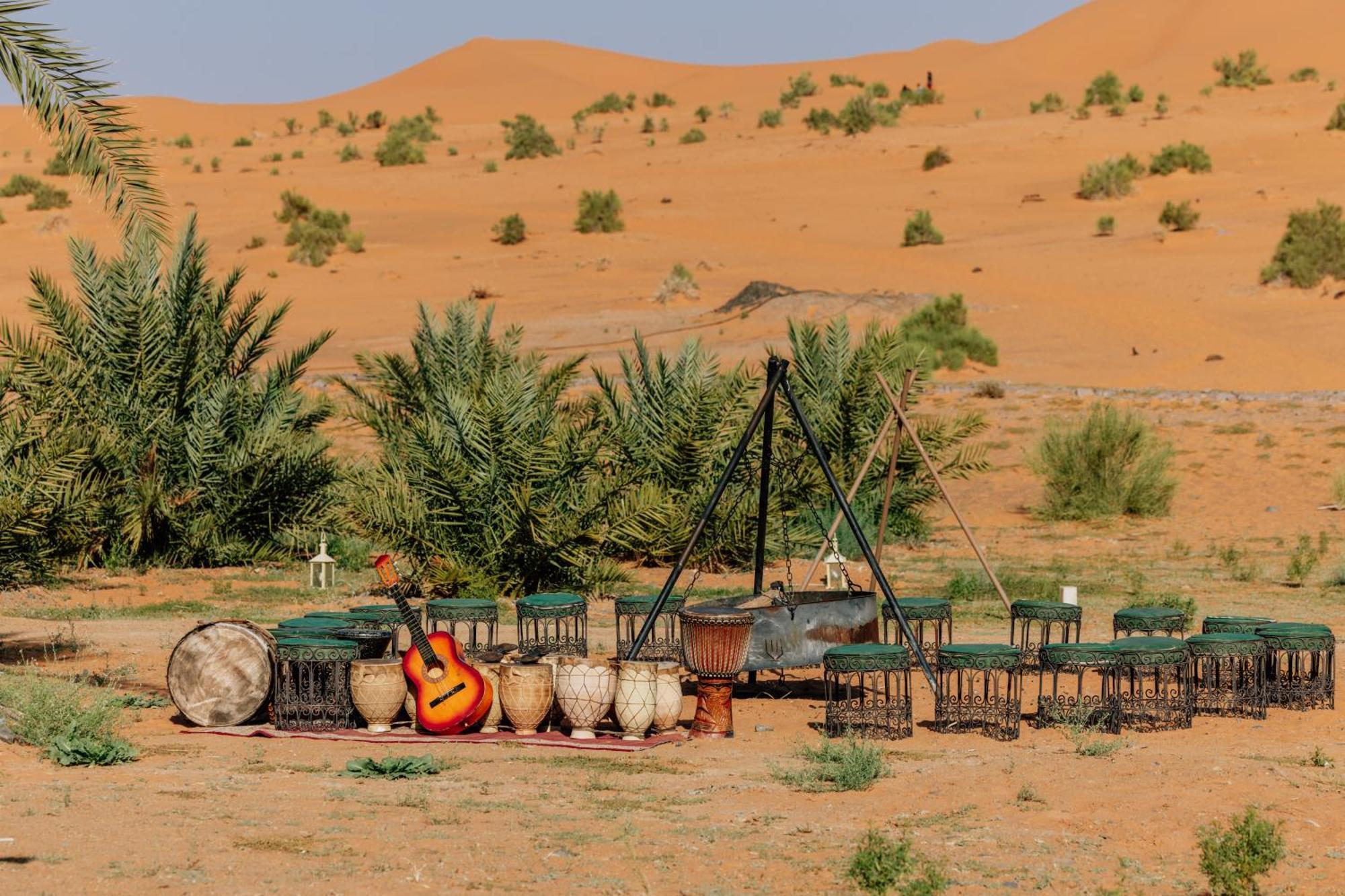 Milenario Camp Hotell Merzouga Exteriör bild